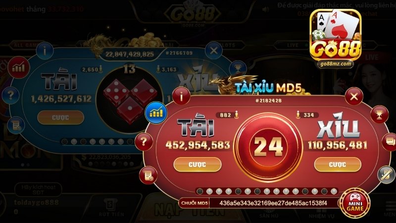 Bí quyết soi cầu tài xỉu Go88 hiệu quả