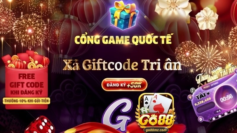 Hướng dẫn sử dụng giftcode Go88